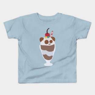 Panpan ice cream Panda | We Bare Bears™ Kids T-Shirt